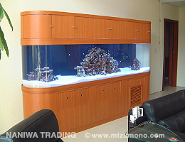 ナニワ商事 アクアリウム事業部 水槽設置例3 ナニワ商事 アクアリウム事業部 水槽設置例3