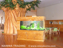 ナニワ商事 アクアリウム事業部 水槽設置例4 ナニワ商事 アクアリウム事業部 水槽設置例4
