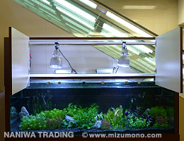 ナニワ商事 アクアリウム事業部 水槽レイアウト2 ナニワ商事 アクアリウム事業部 水槽レイアウト2